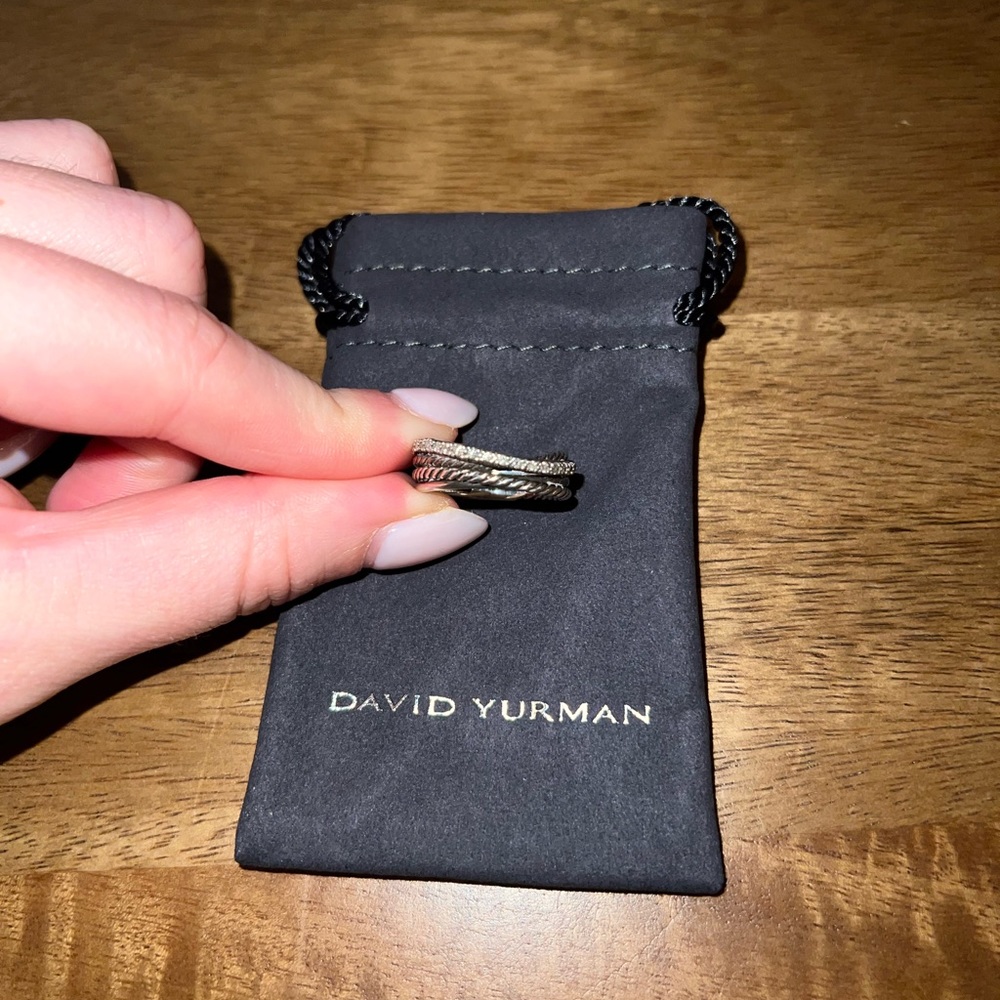 David Yurman Crossover Brand with Diamonds - Picture 8 of 9